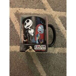 The Nightmare Before Christmas 15oz. Color Change Mug - Jack, Sally & Zero New!